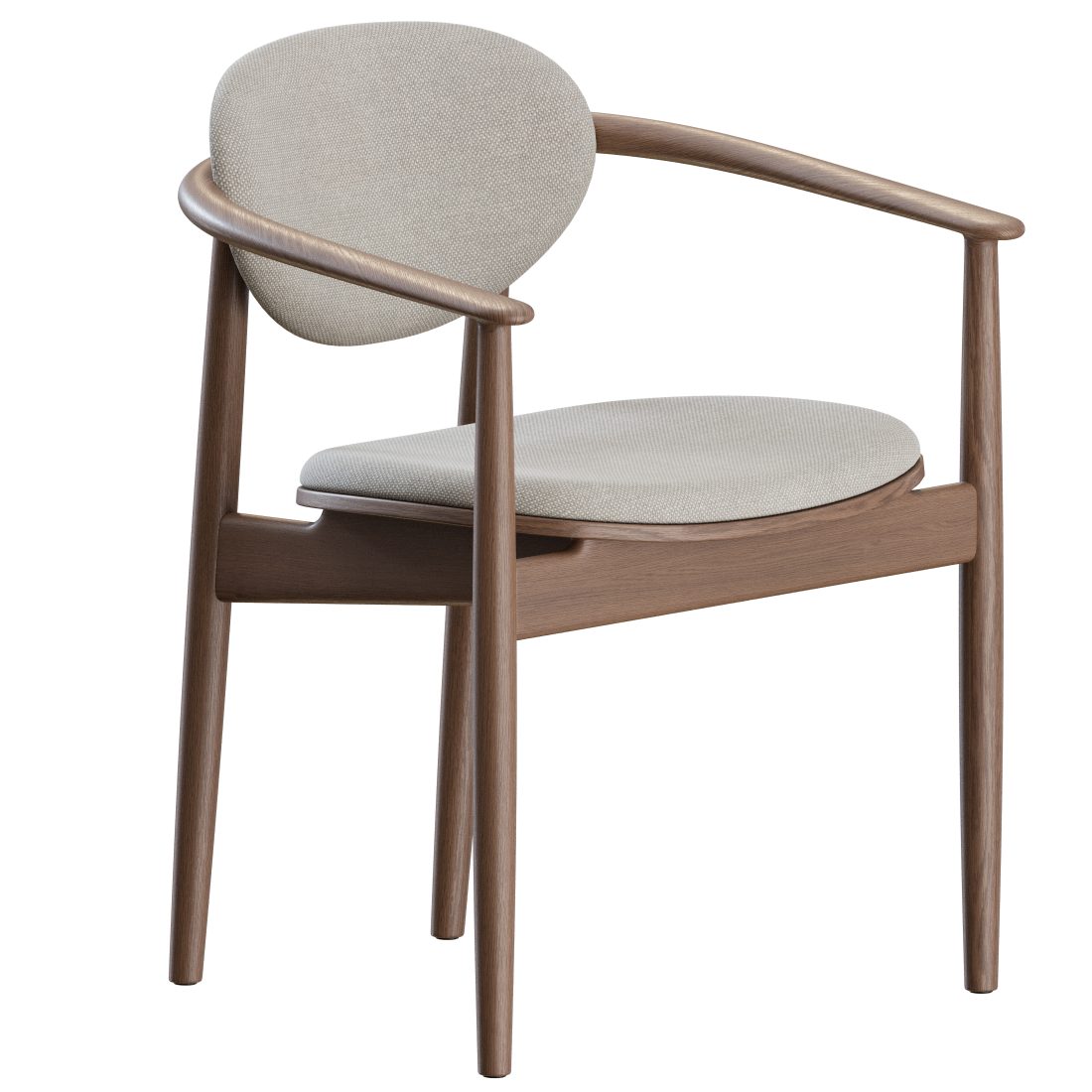 A-dc04 Dining Chair By Karimoku Case 3D Model for Corona | CGMood