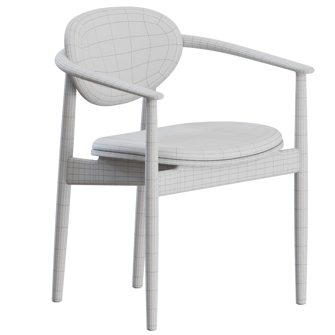 A-dc04 Dining Chair By Karimoku Case 3D Model for Corona | CGMood