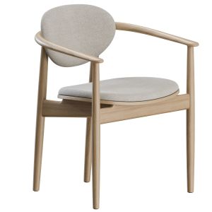 Karimoku: N-SW01 - Lounge Chair - 3D Model for Corona