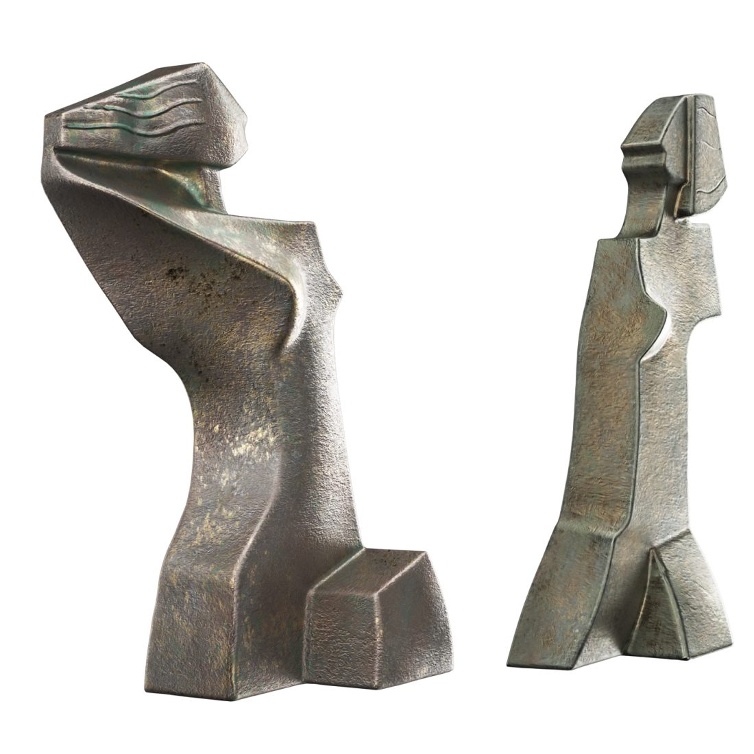Abstract Sculptures By Alied Nyp-holman 3D Model for VRay | CGMood