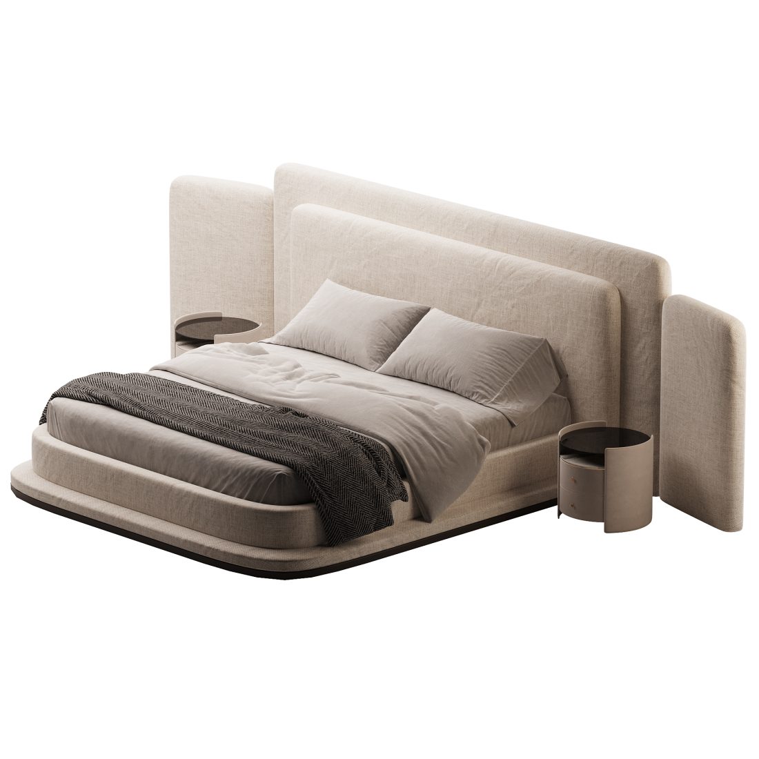 Amjad Salloum Bed 3D Model for Corona | CGMood