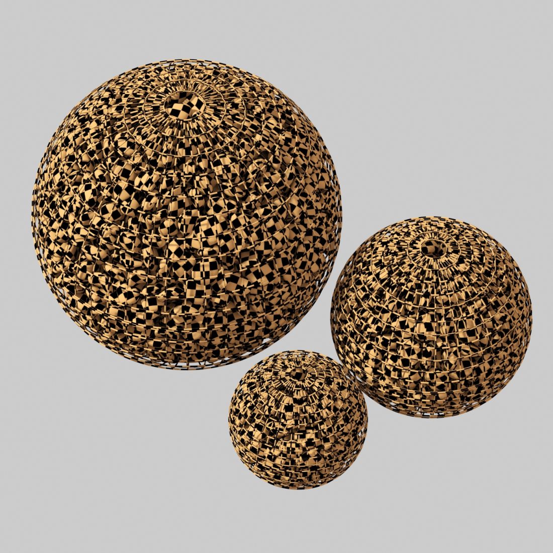 Gabion Sphere N3 3D Model for VRay | CGMood