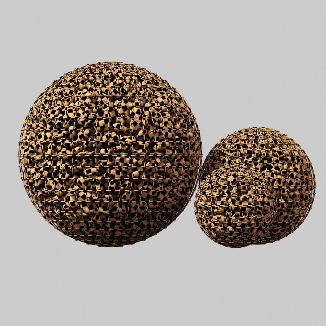 Gabion Sphere N3 3D Model for VRay | CGMood