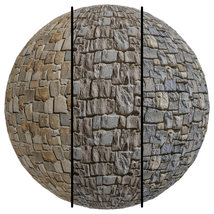 Fb635 Ledge Stone Coveringl | 3mat | Pbr | Seamles Texture / PBR ...