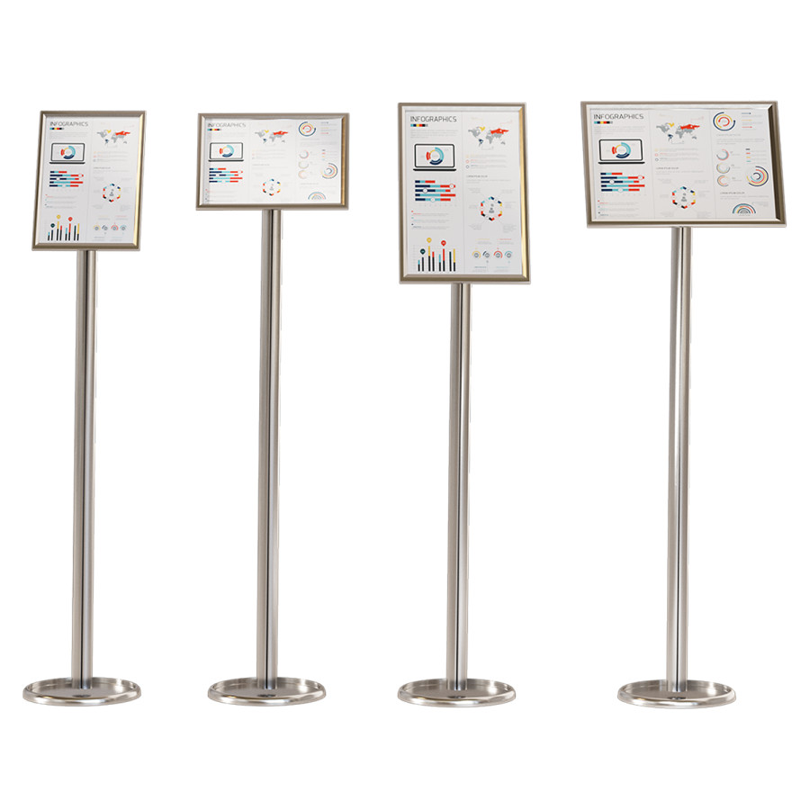 A4 And A3 Attache Floor Stands Rotating by RoutArt
