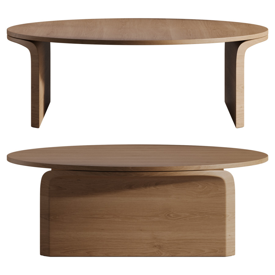 Cove Coffee Table 3D Model for Corona | CGMood
