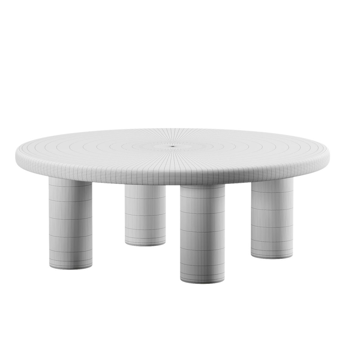Coffee Table Set 3D Model for VRay, Corona | CGMood