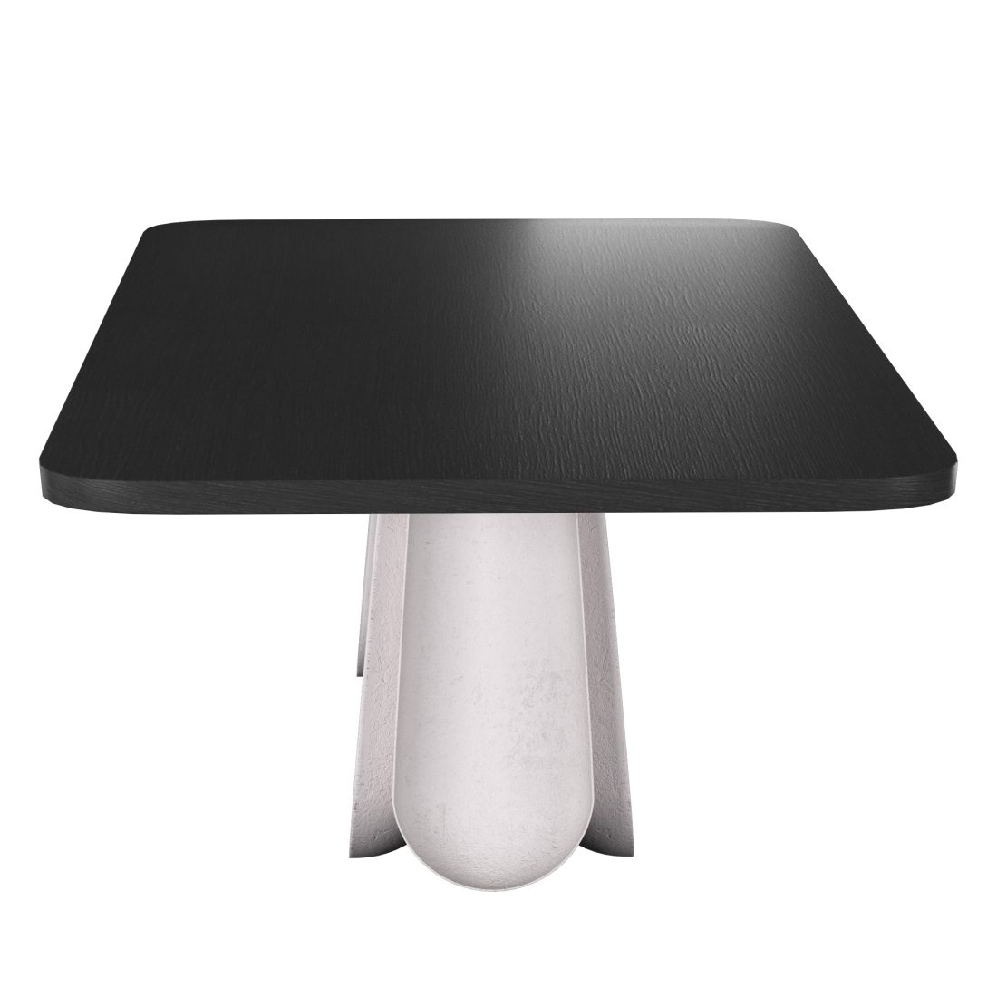 Plaster Modeling Table Dress Up Rectangular Dining Table Plaster 3D Model for VRay, Corona ...