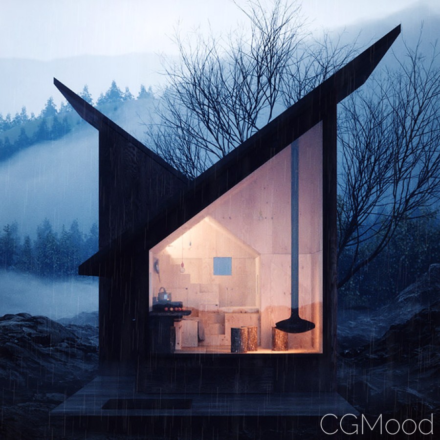 The Mountain Refuge 3D Animation Breakdown by Massimo Gnocchi