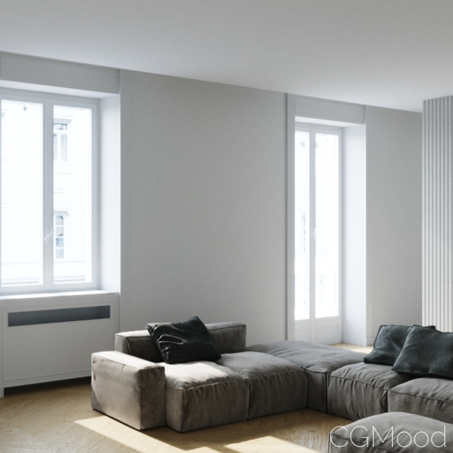Corona Renderer - Interior Natural Lighting Methods by Massimo Gnocchi