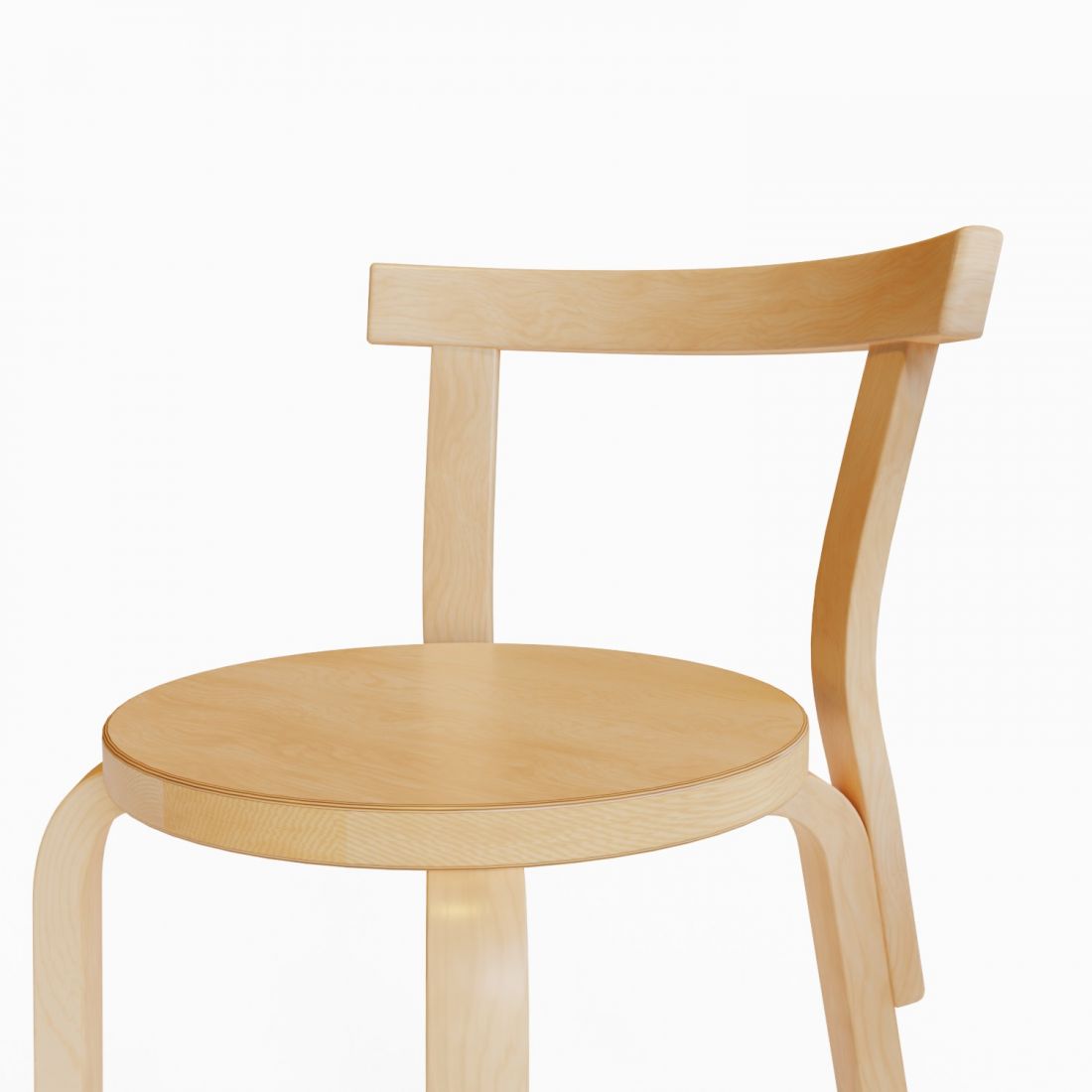 Artek Chair 68 3D Model | CGMood