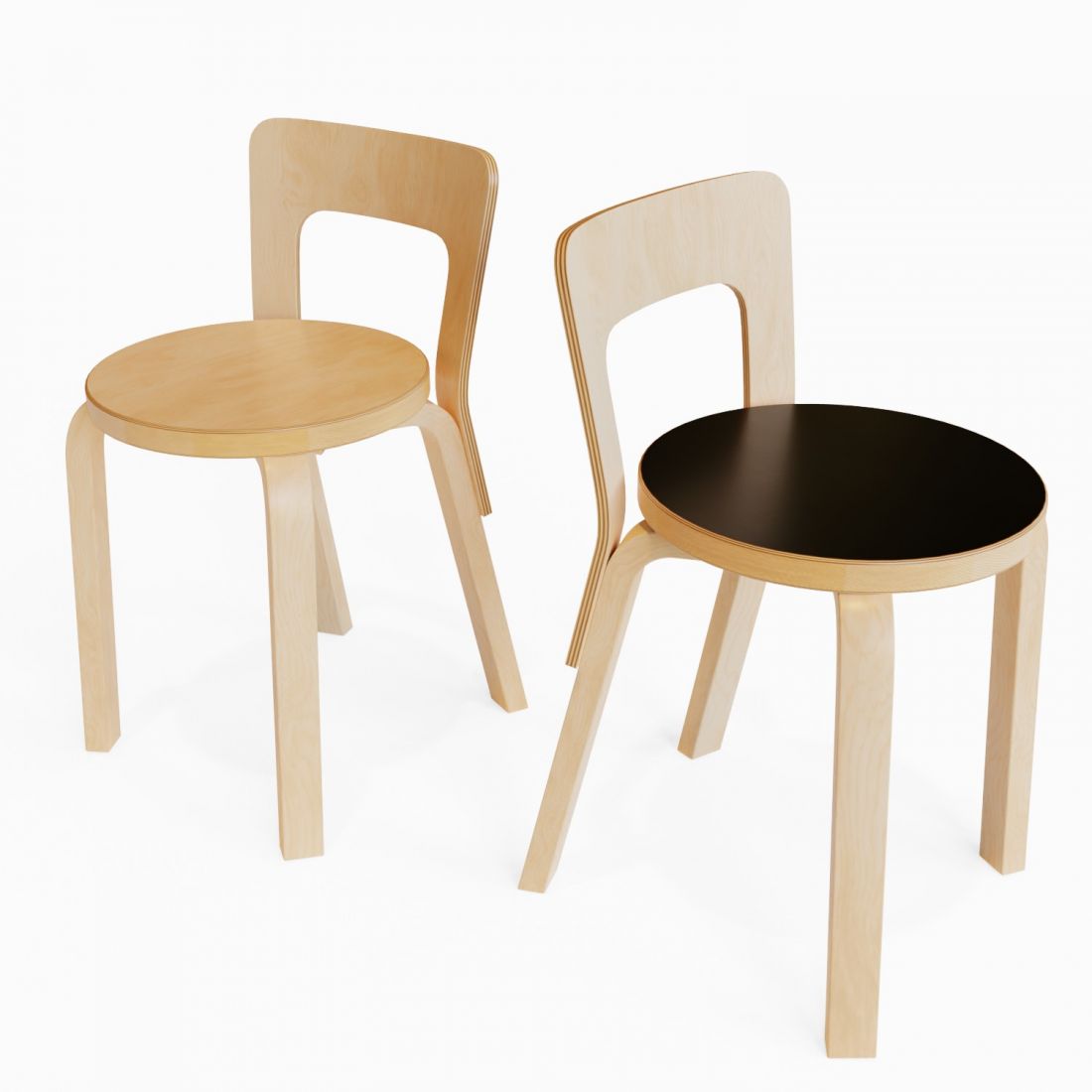 Artek Chair 65 3D Model | CGMood