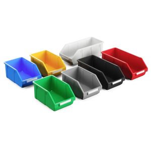 Colored Plastic Box For Parts