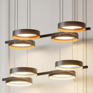 Light Guide 4 Ring Pendant By Sonneman - A Way Of