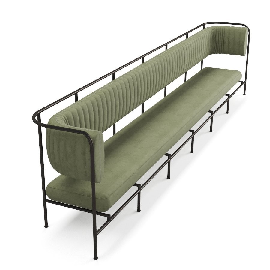 Industrial Sofa - 3D Model for Corona