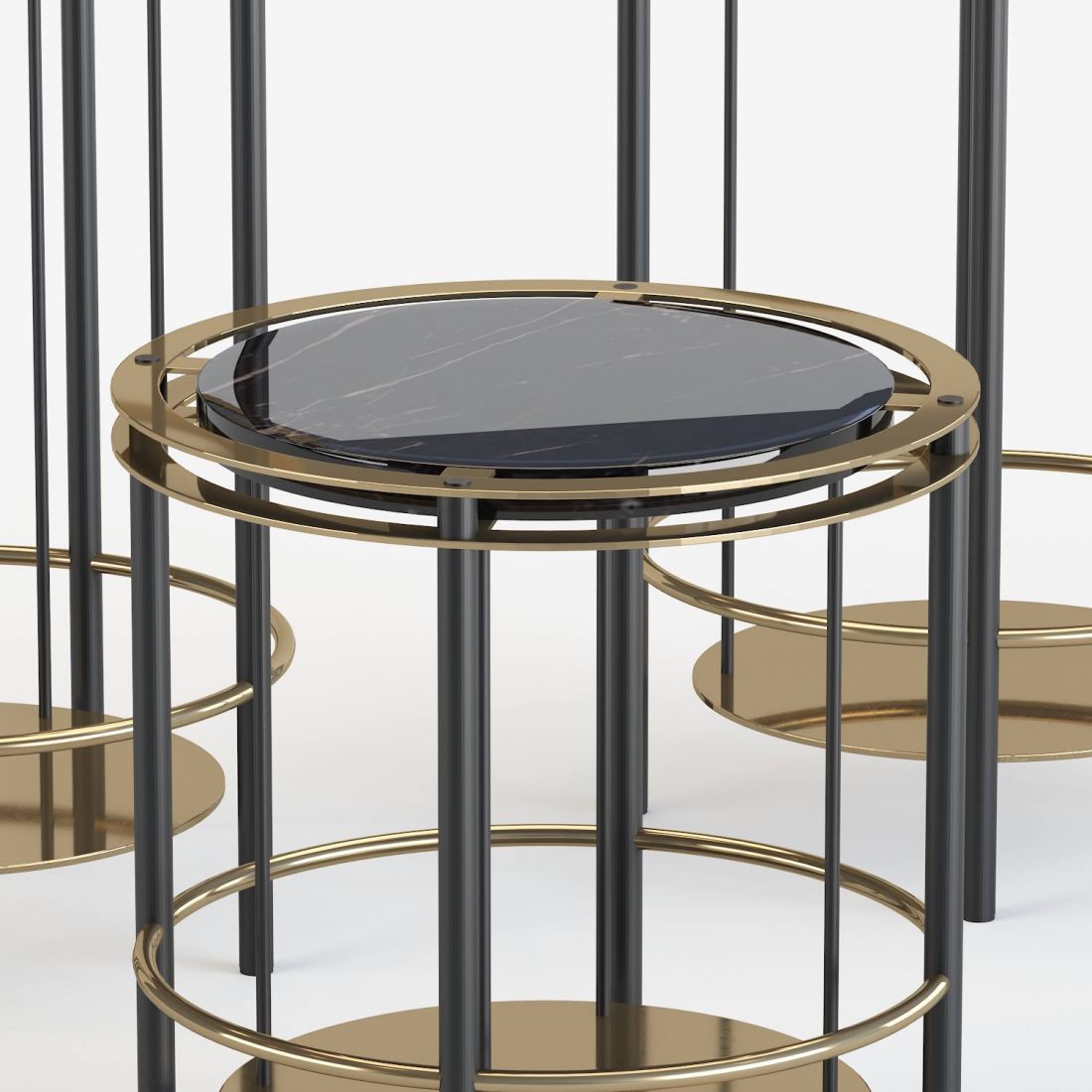Frame-side-table - 3D Model for Corona