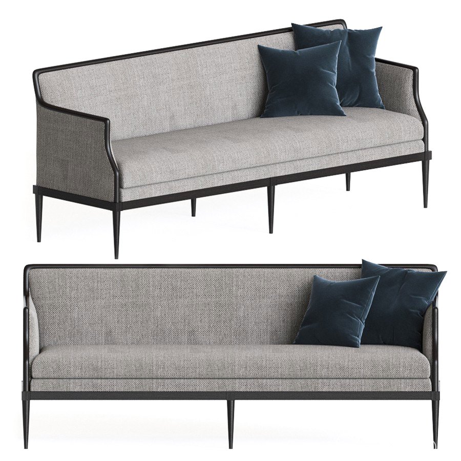 Laval Sofa Stellar Works 3D Model for VRay, Corona | CGMood