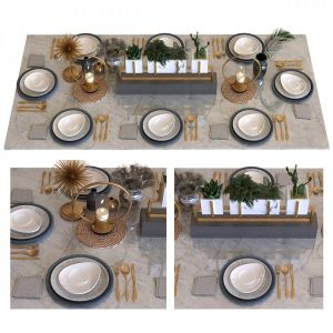 Dining Table Set 010