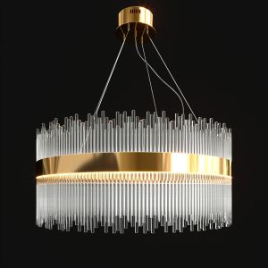 Contemporary Crystal Led Chandelier