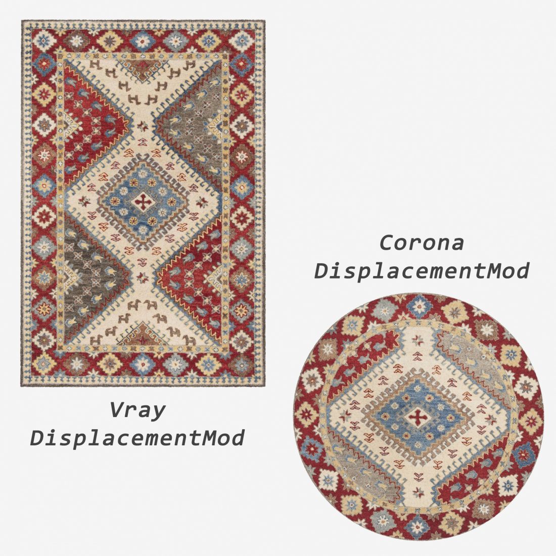 Rugs No 6 - 3D Model for VRay, Corona, VRay