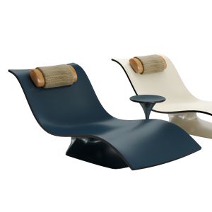 Water Pool Lounge Chair And Table