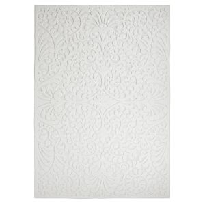 House Scrollwork High-low Area Rug