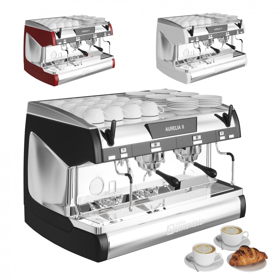 Aurelia Coffee Machine Medium - 3D 