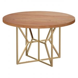 Hayes Round Acacia Dining Table