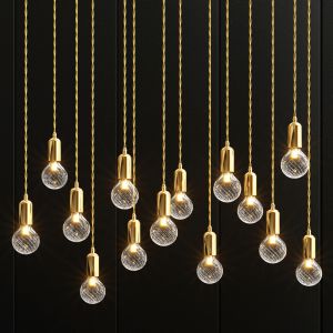 Hanging Crystal Lamps