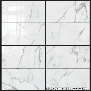 Yurtbay Seramik Legacy White 300x600 Set 1