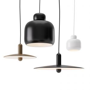 Lu And Stone Lamp By Woud