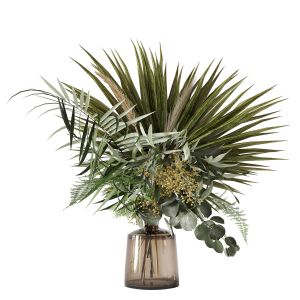 Green Bouquet With Palms