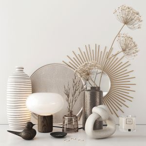 Set With Heracleum