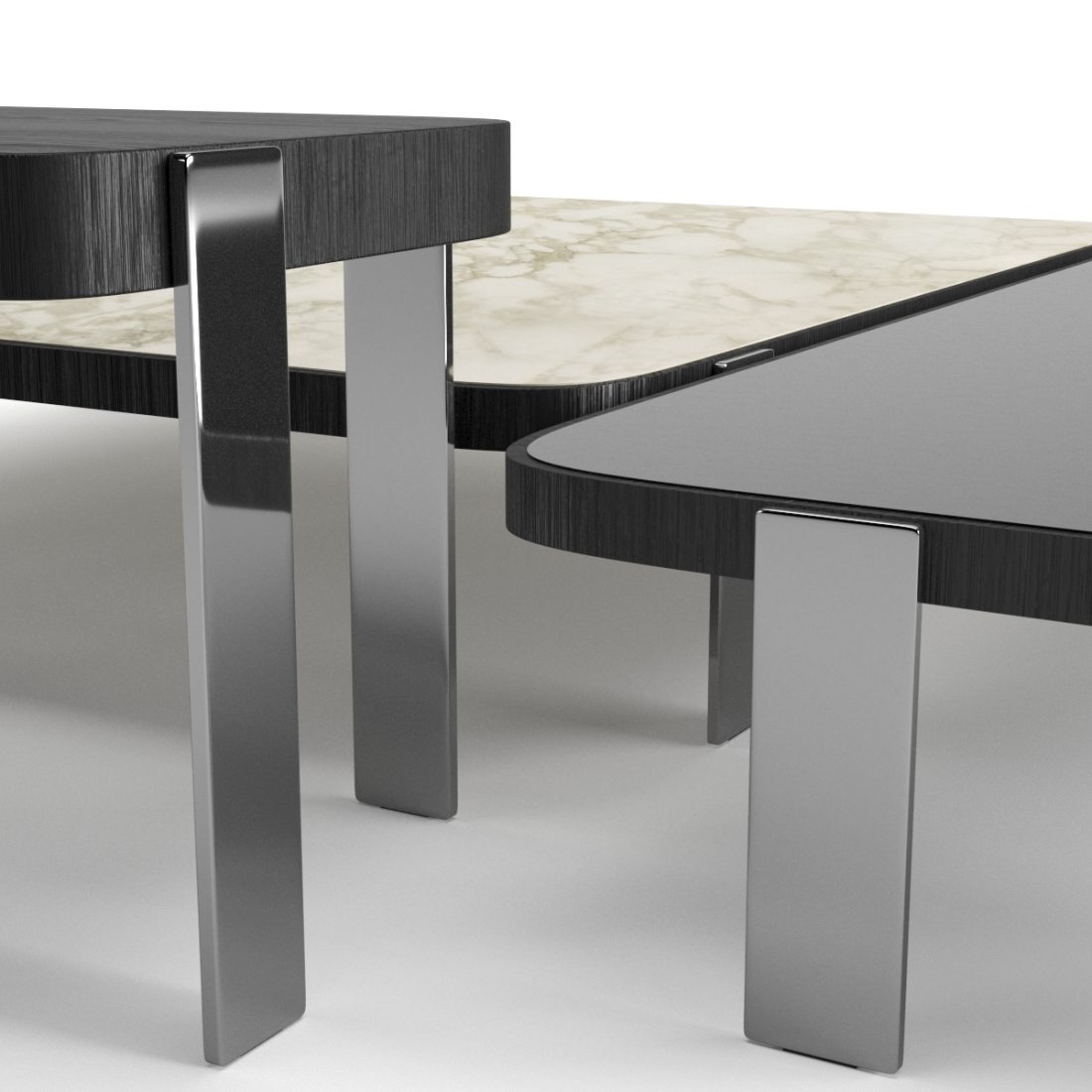 Mattia Coffee Tables Set 3D Model for VRay, Corona | CGMood