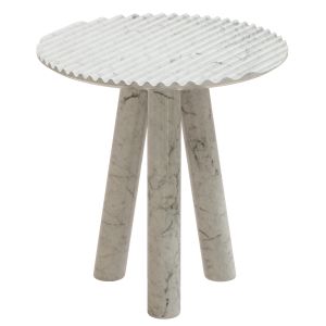White Rabbet Side Table By Patricia Urquiola