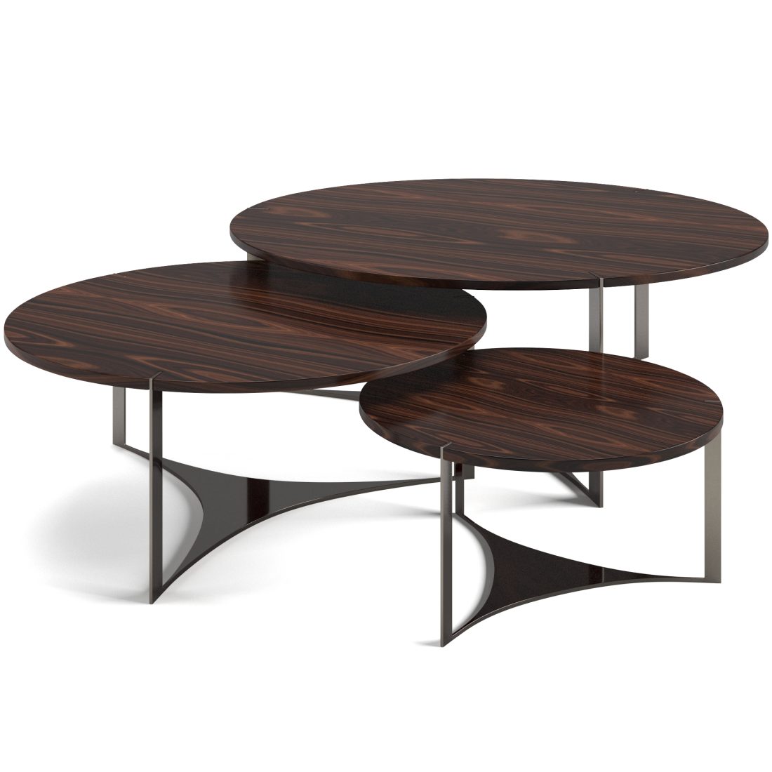 Fendi Casa Tolomeo Coffee Tables Set - 3D Model for Corona, VRay