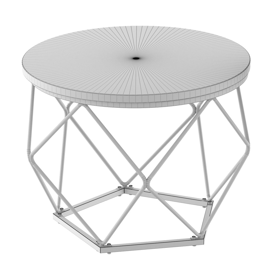 Round Coffee Table By 17 Stories 3D Model for VRay, Corona | CGMood