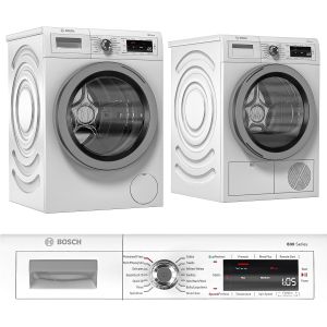 Bosch 800 Series Washing Machine And Dryer - Bosch