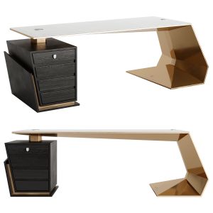 GT-GOLD Executive Desk By Tonino Lamborghini