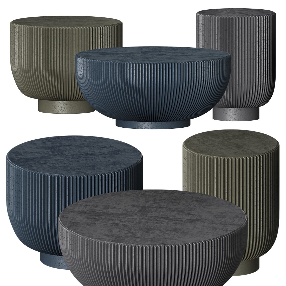 Baxter Juno Coffee Table - 3D Model for Corona