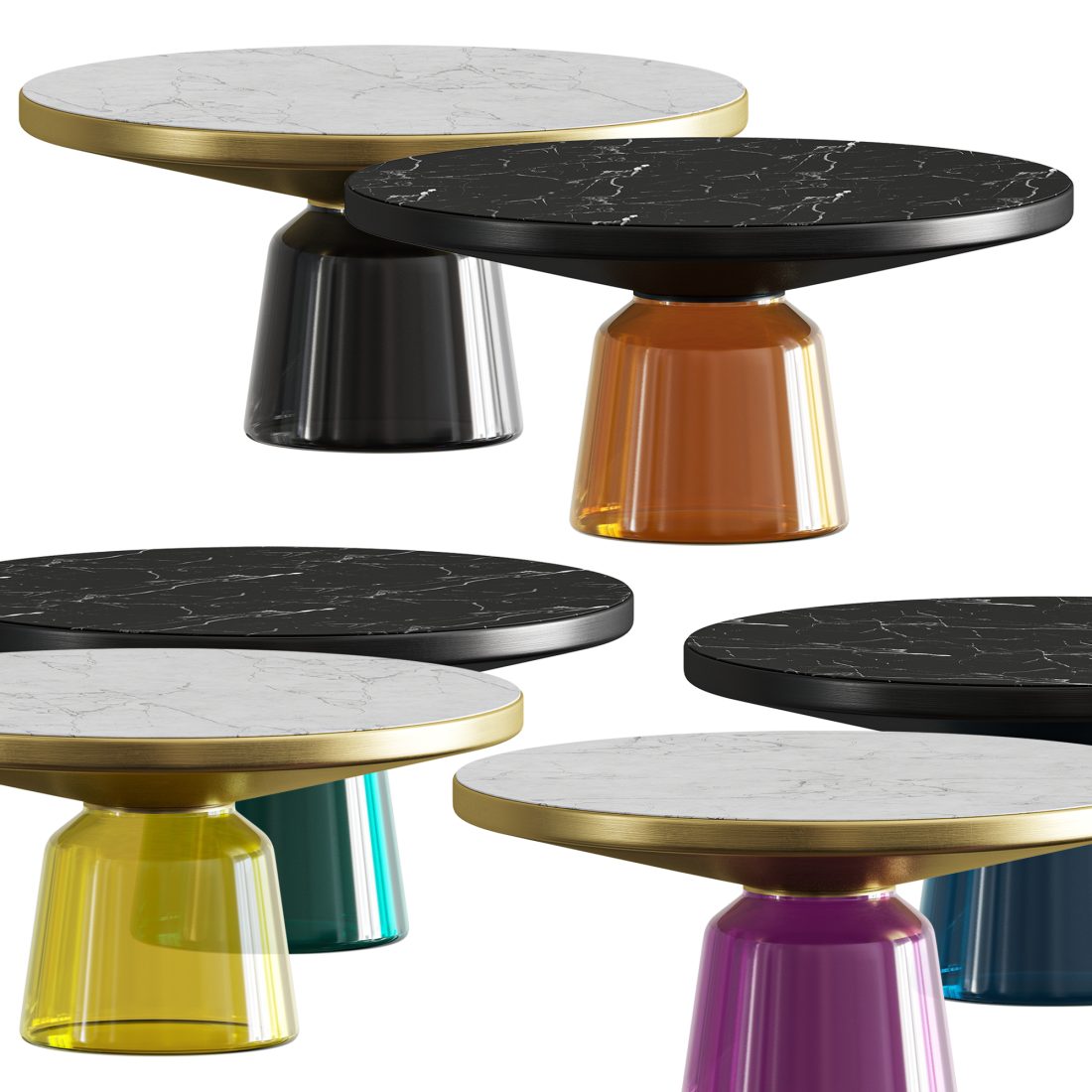 Bell Coffee Table By Classicon 3D Model for Corona | CGMood