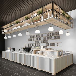 Design Project Of A Restaurant Or Cafe