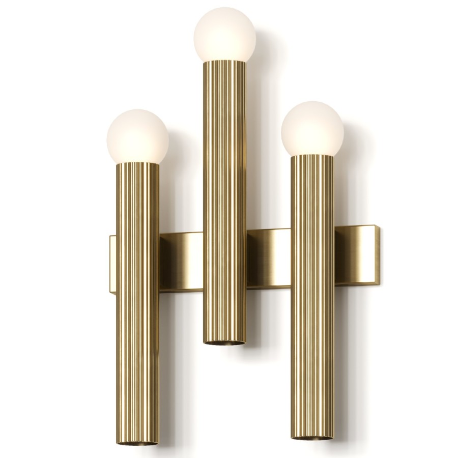 Cto Lighting Triptyque Wall Lamp 3D Model for VRay, Corona | CGMood
