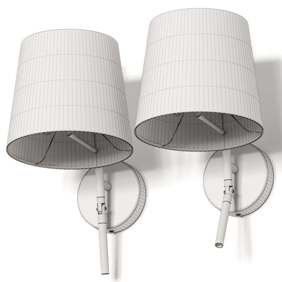 Leds C4 Clip Wall Lamp 3D Model for VRay, Corona | CGMood