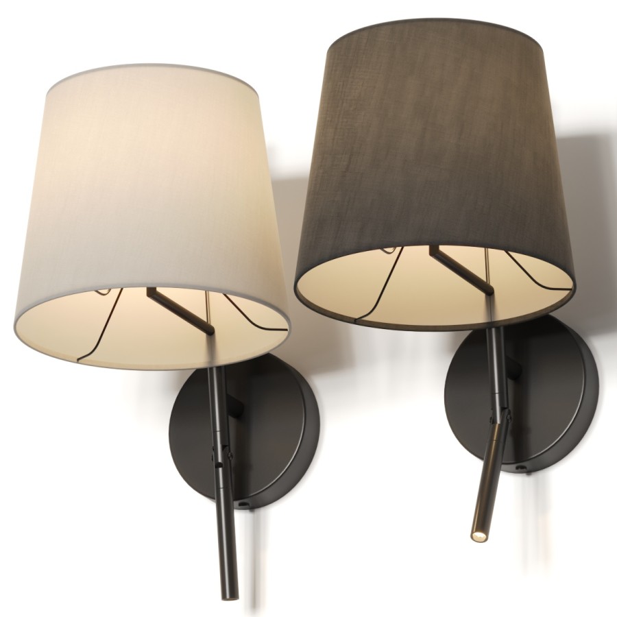 Leds C4 Clip Wall Lamp 3D Model for VRay, Corona | CGMood
