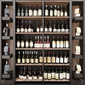 Wine Cabinet With Elite Alcohol. Wine 2
