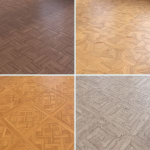 Parquet - Laminate - Wooden Floor 4 In 1