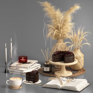 Decorative Set Pampas & Wheat-07