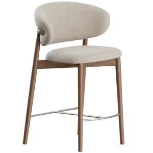 Oleandro Stool Wood By Calligaris