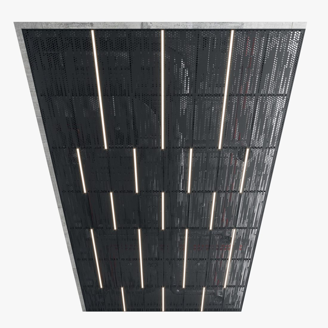 Decorative Ceiling Set 02 - 3D Model for VRay, Corona